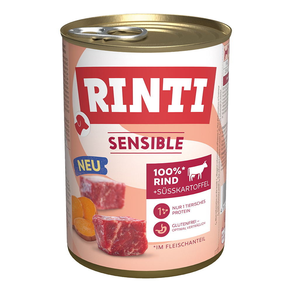 Sensible Rind & Süßkartoffel