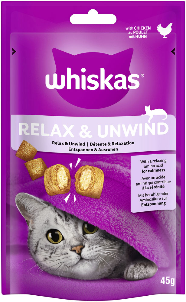Whiskas - Relax + Unwind mit Huhn - 1 x 45g - 1