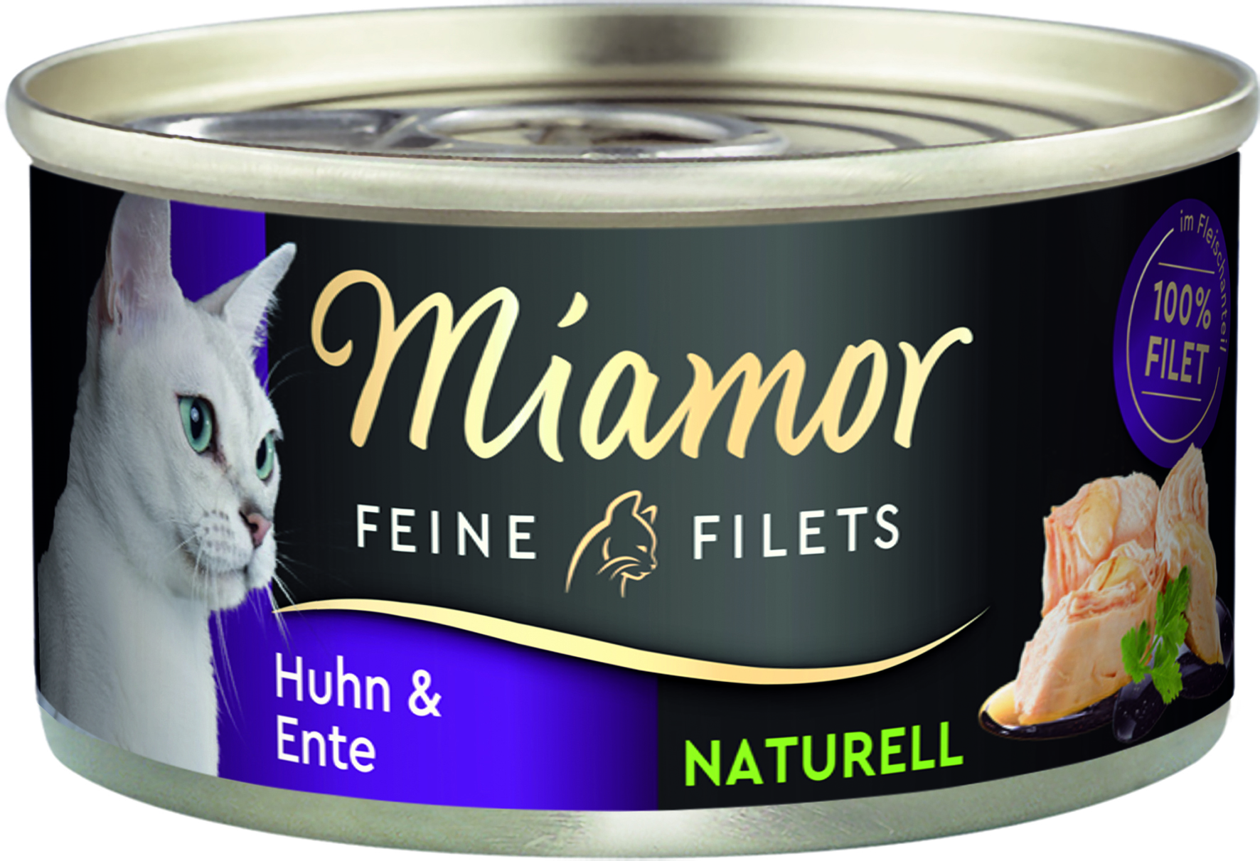 Miamor - Feine Filets Huhn & Ente - 24 x 80 g - 1