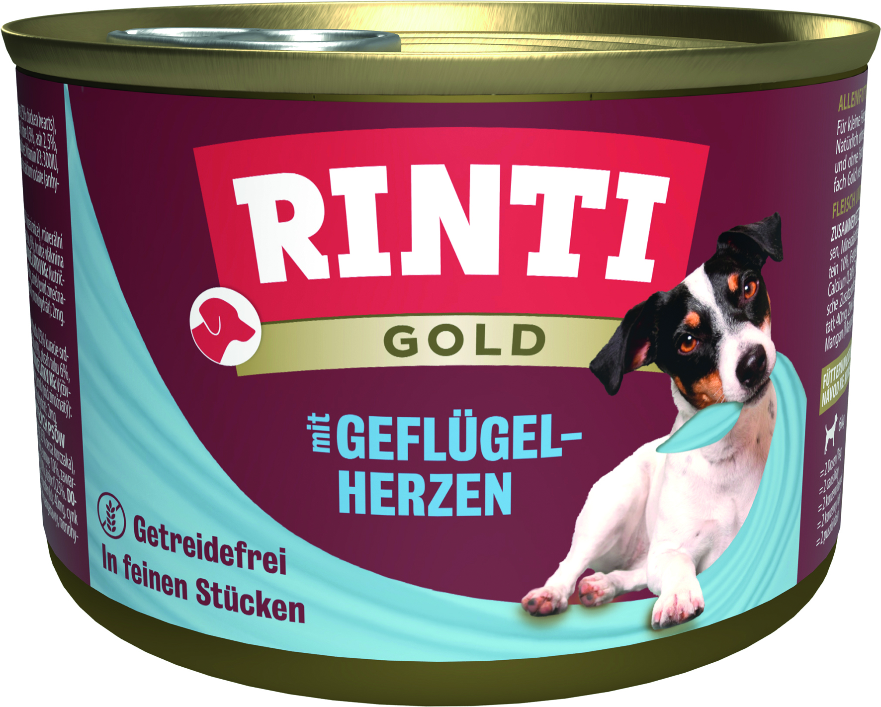 Gold Geflügelherzen