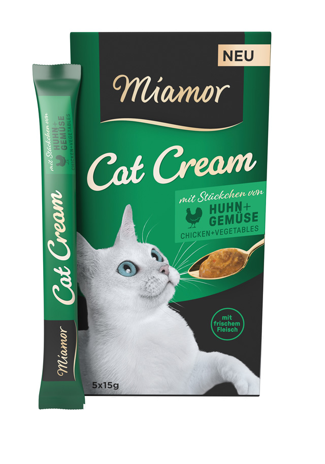 Miamor - Cat Cream Huhn & Gemüse - 11 x 5X15g - 1