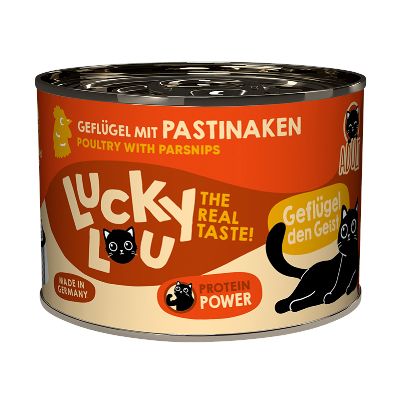 Lucky Lou - Lifestage mit Geflügel - 6 x 200 g - 1