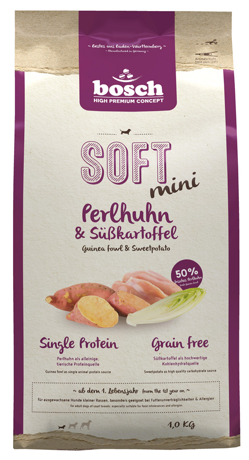 Soft Mini Perlhuhn & Süsskartoffel