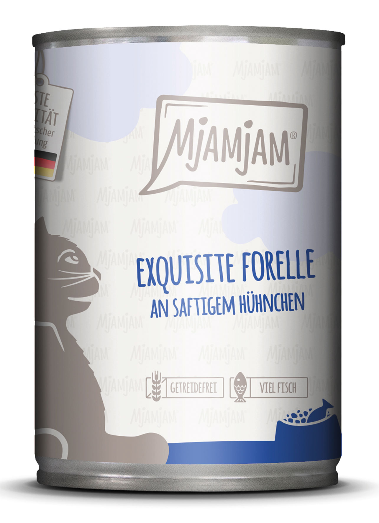 Forelle an Hühnchen