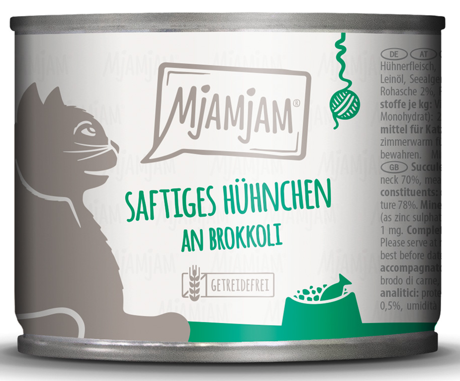 saftiges Hühnchen an Brokkoli