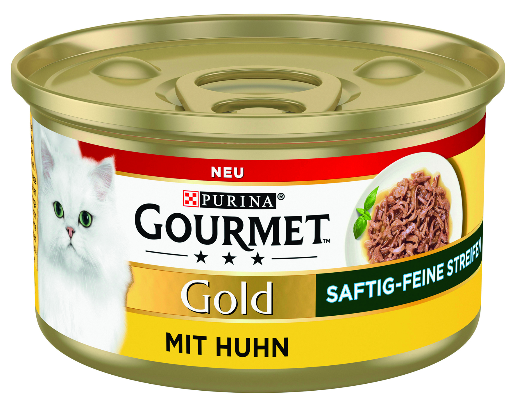 Gold Saftig-feine Streifen Huhn