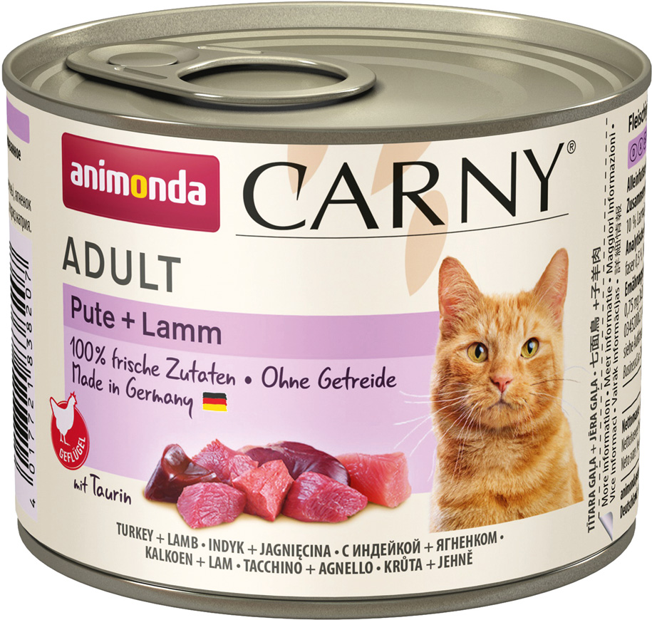 Animonda Carny - Adult Pute & Lamm - 6 x 200 g - 1
