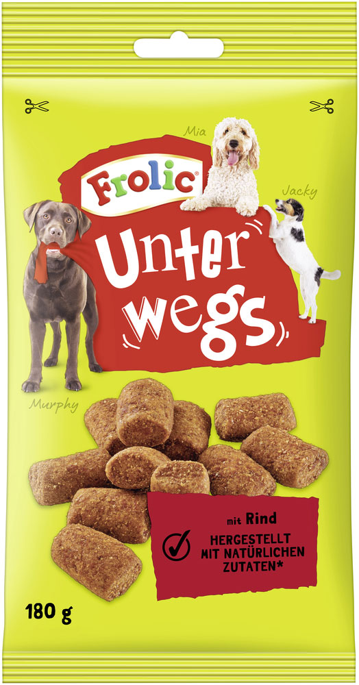 Frolic - Unterwegs mit Rind - 1 x 180 g - 1
