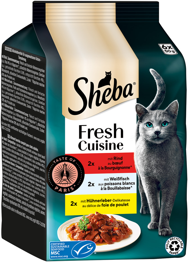 Sheba - Fresh Cuisine Rind, Weißfisch & Huhn - 1