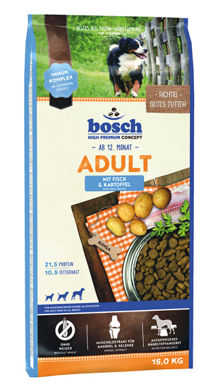 Bosch - Adult Fisch & Kartoffel - 1 x 15 kg - 1