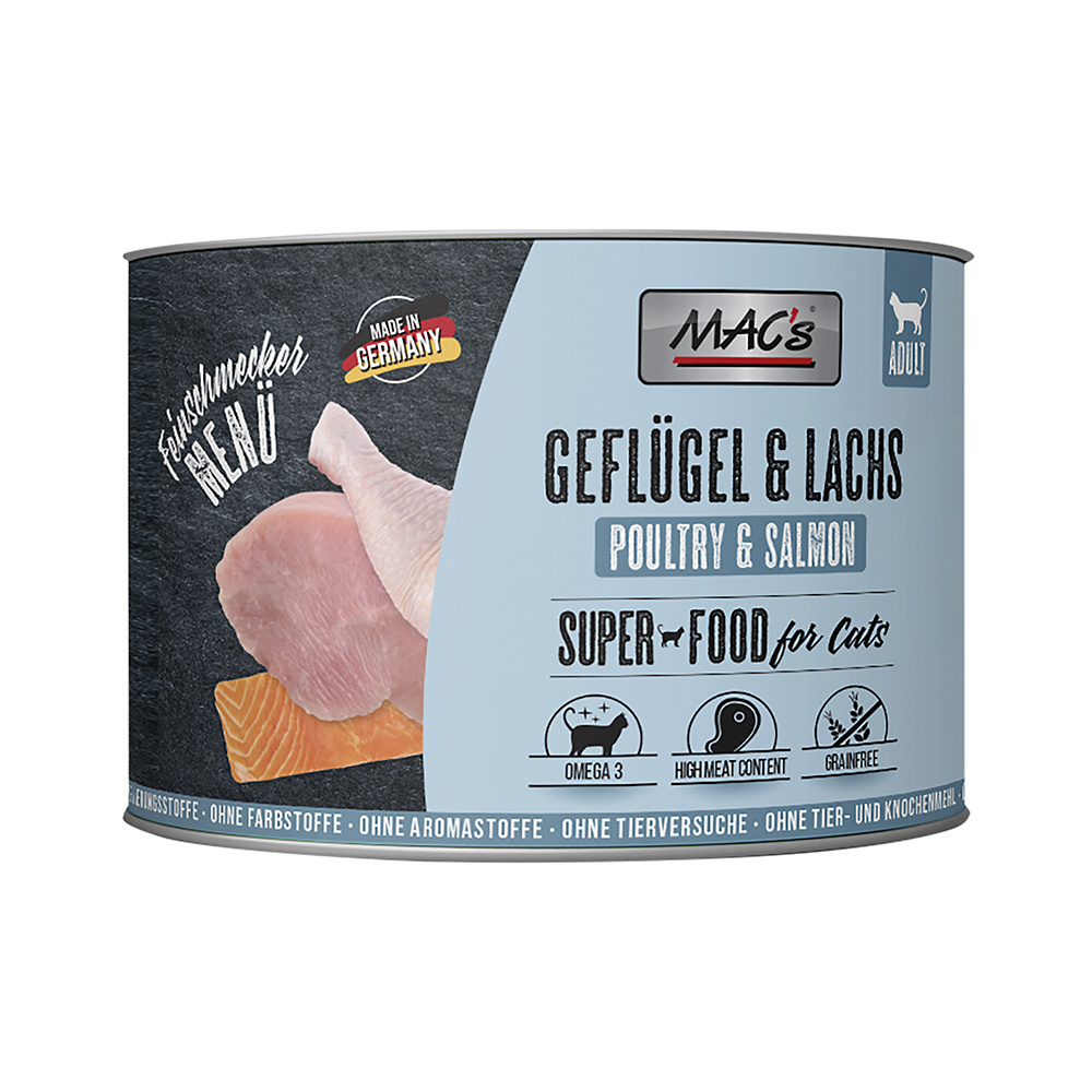 CAT Feinschmecker Geflügel und Lachs