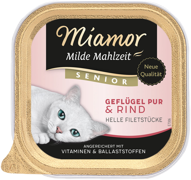 Milde Mahlzeit Senior Geflügel & Rind
