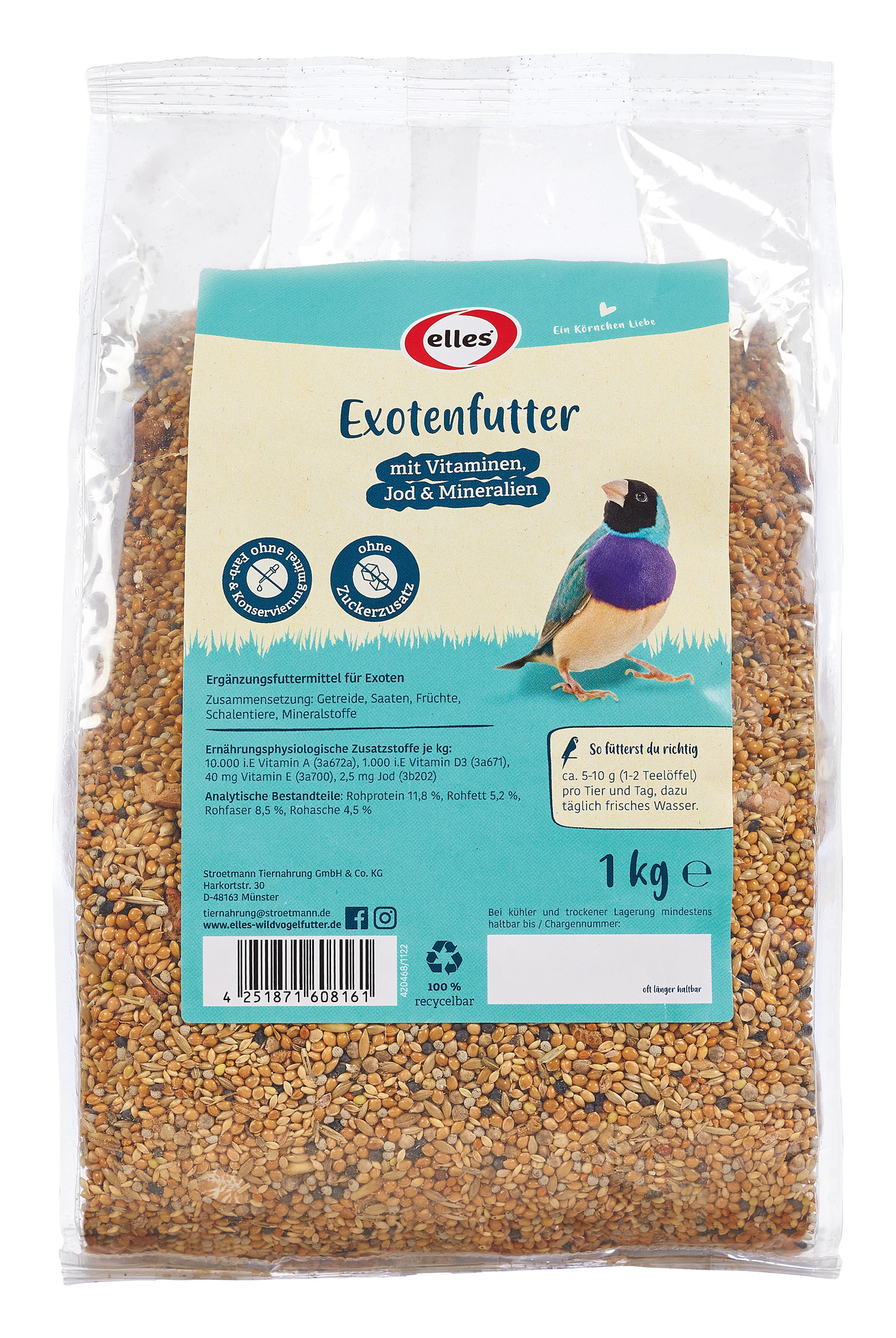 Exotenfutter 1kg