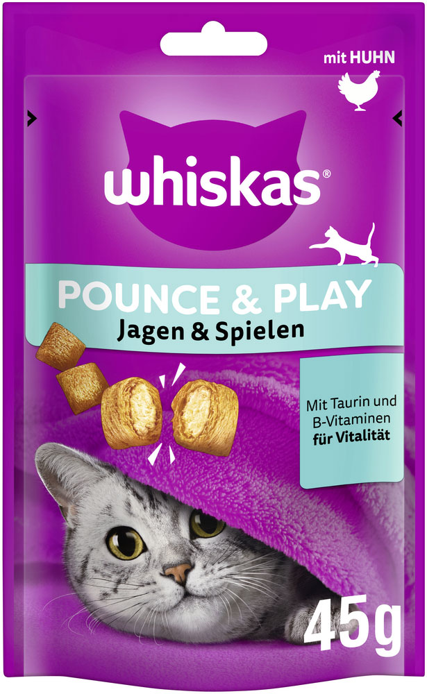 Whiskas - Pounce + Play mit Huhn - 1 x 45g - 2