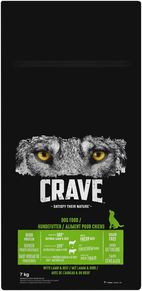 Crave - Lamm & Rind - 1 x 7kg - 1
