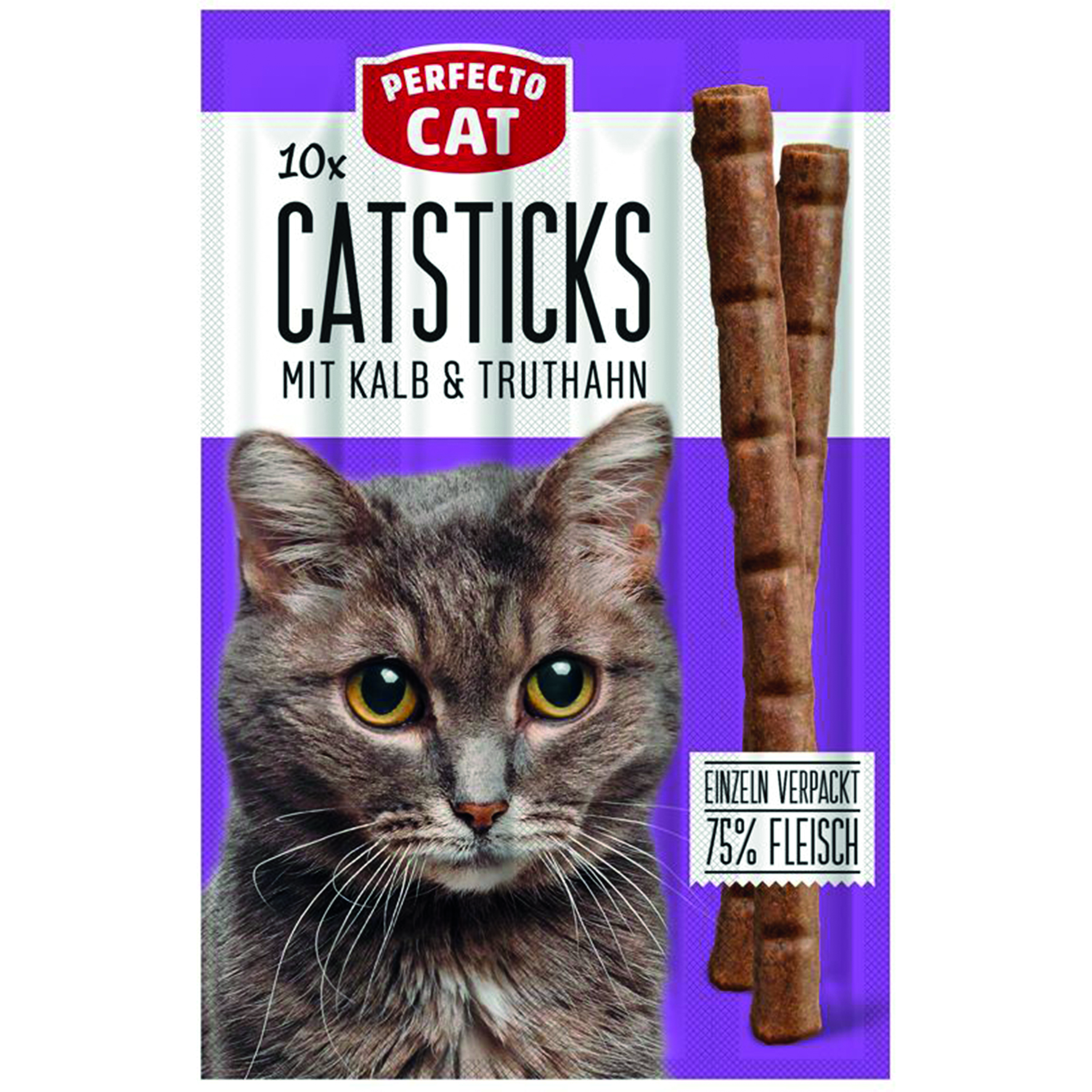 Catsticks mit Kalb & Truthahn