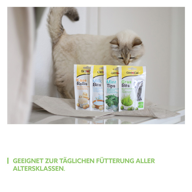 GimCat - GrasBits - 8 x 40 g - 2