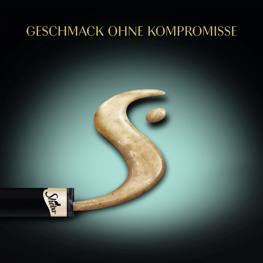 Sheba - Creamy Snack mit Lachs - 1 x 4X12g - 5