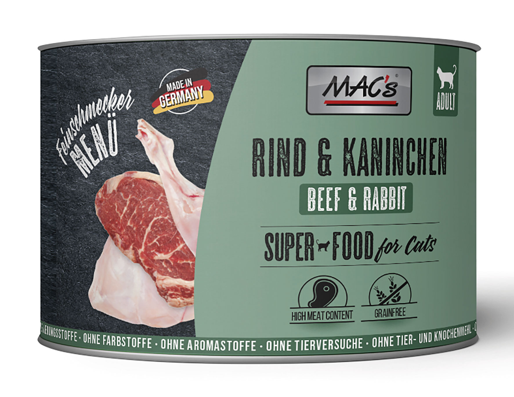 CAT Feinschmecker Rind und Kaninchen