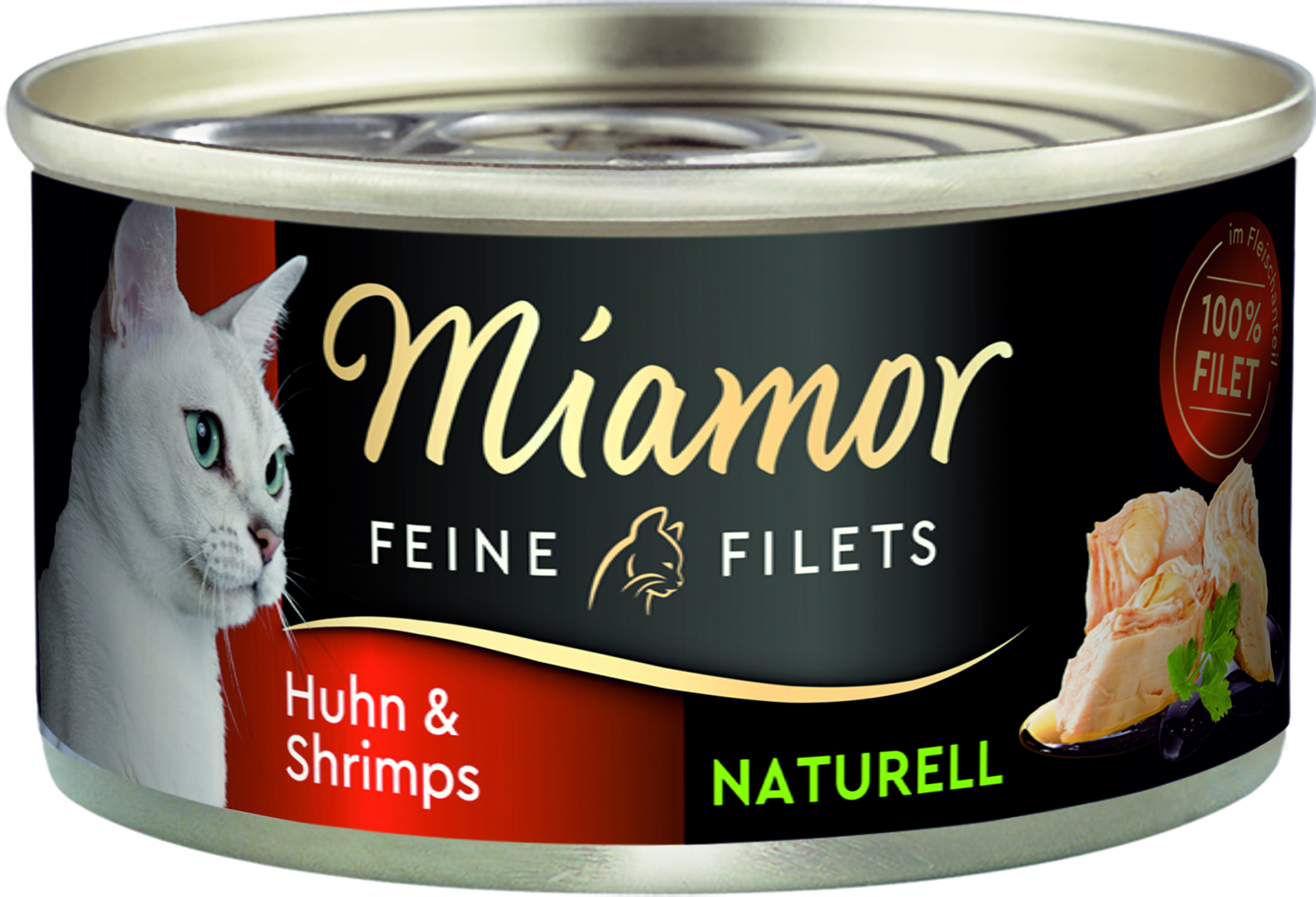 Miamor - Feine Filets Huhn & Shrimps - 24 x 80 g - 1