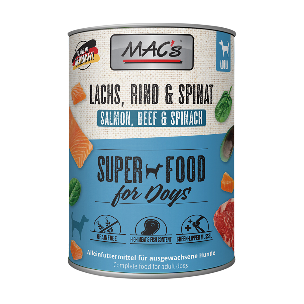 MAC´s - DOG Lachs & Spinat - 1