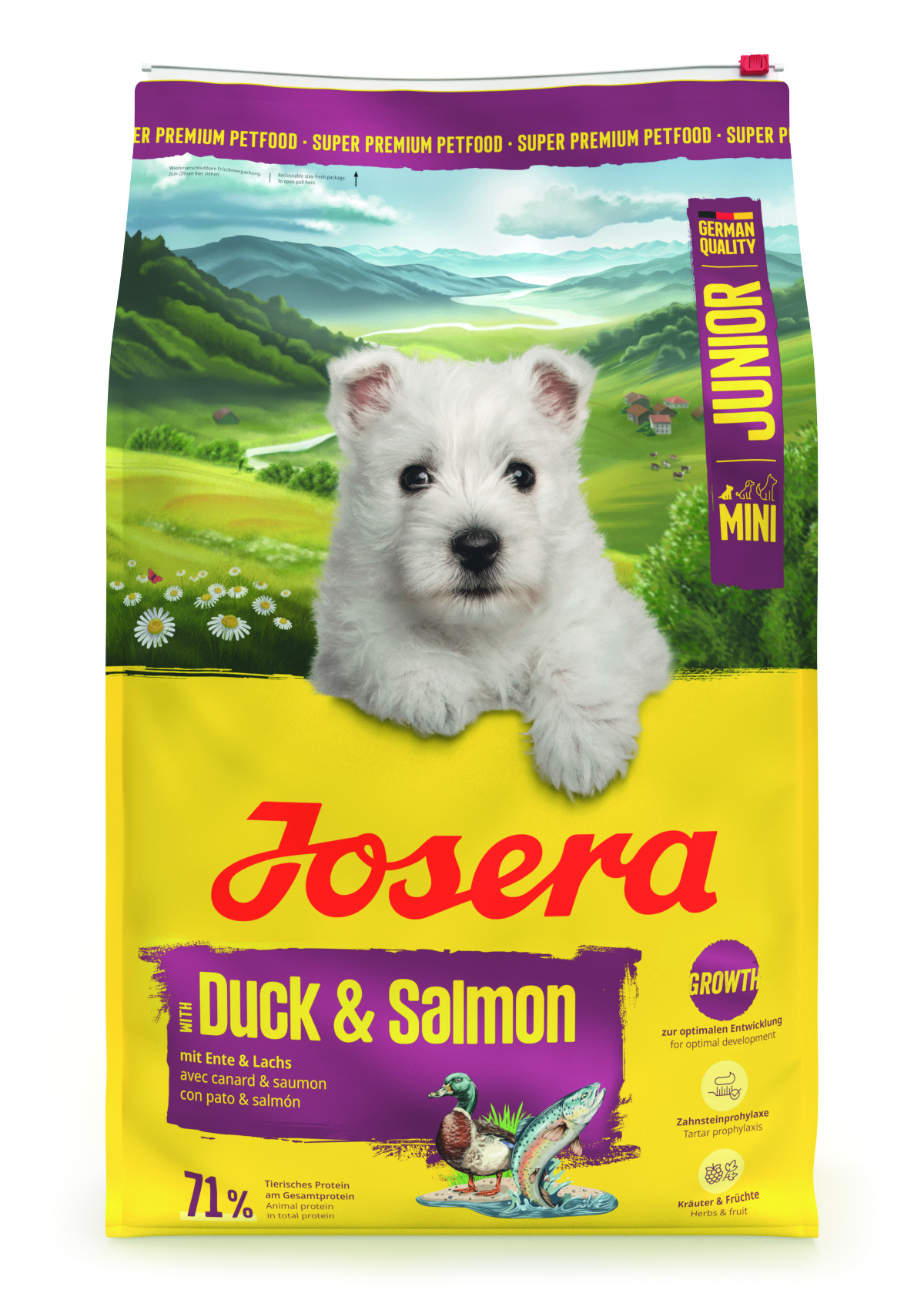 Mini Junior Duck & Salmon