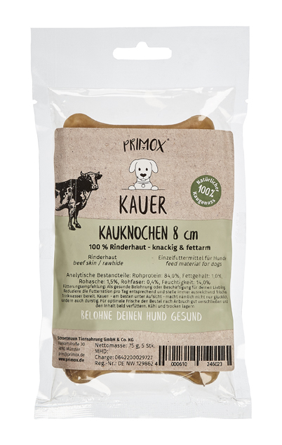Primox - Kauknochen 8cm 75g Primox - Kauknochen 8cm 75g