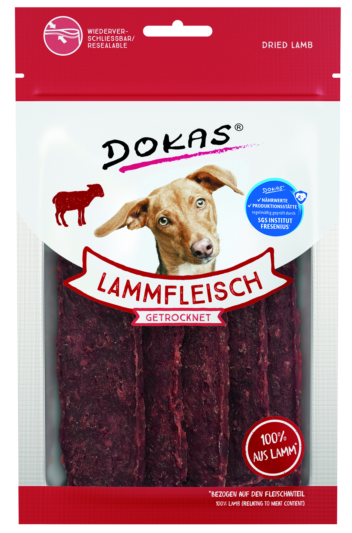 Lammfleisch getrocknet