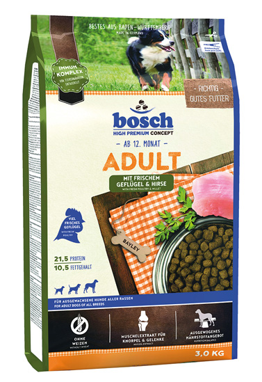 Bosch - Adult Geflügel & Hirse - 1 x 3 kg - 1