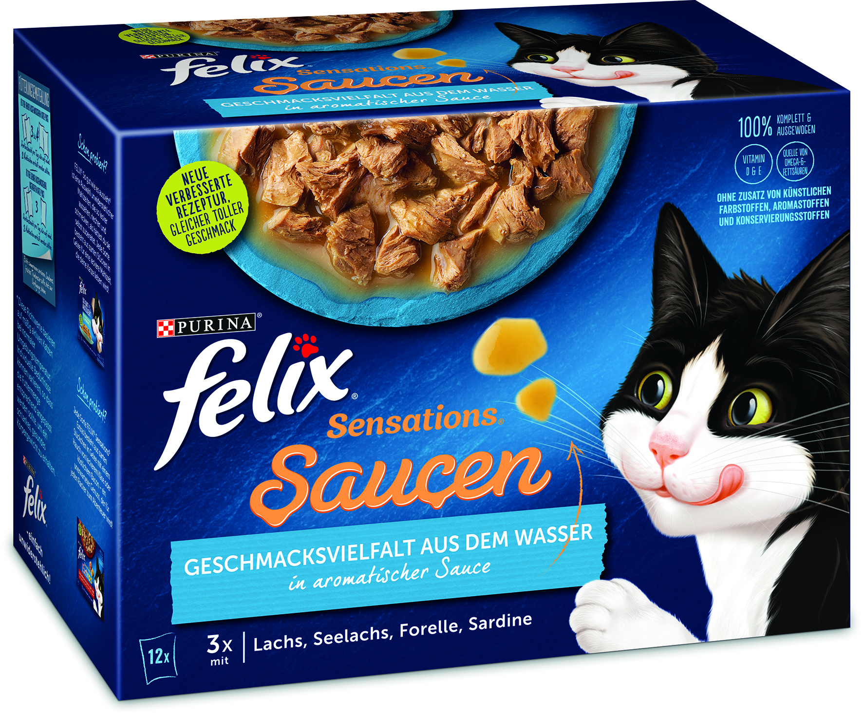 Sensation Sauce Geschmacksvielfalt aus dem Wasser - Multipack