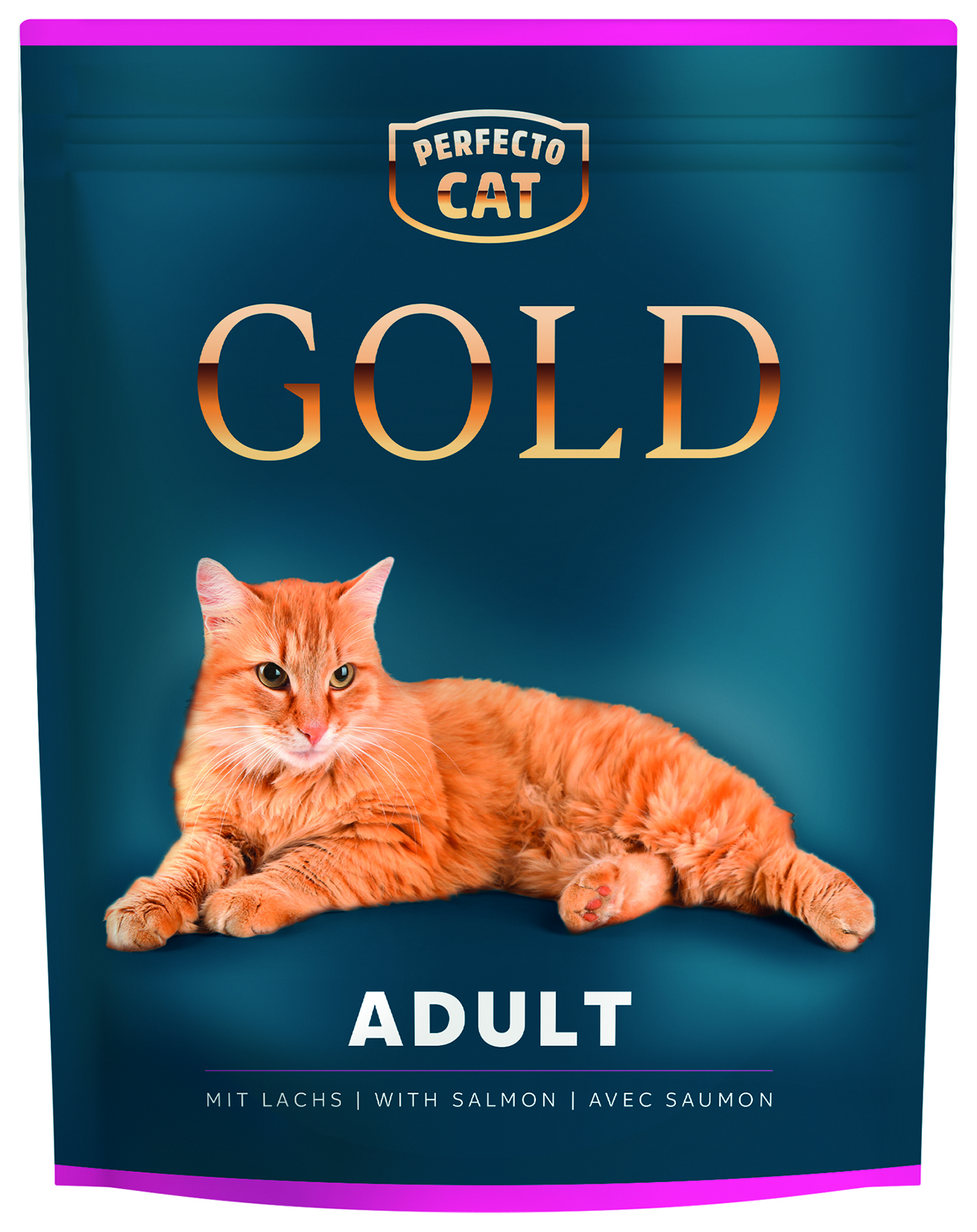 Gold No.1 Adult mit Lachs
