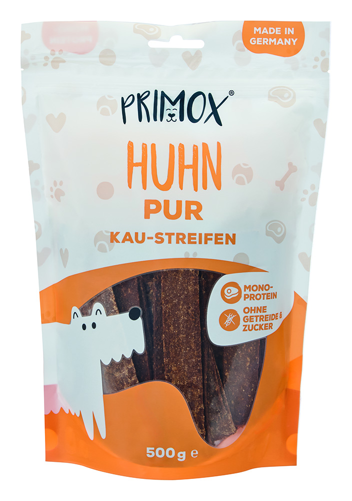 Kaustreifen Huhn pur 500g