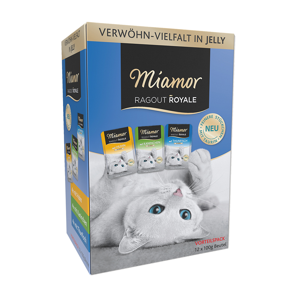 Miamor - Ragout Royale in jelly Huhn, Thunfisch, Kaninchen Multibox - 1