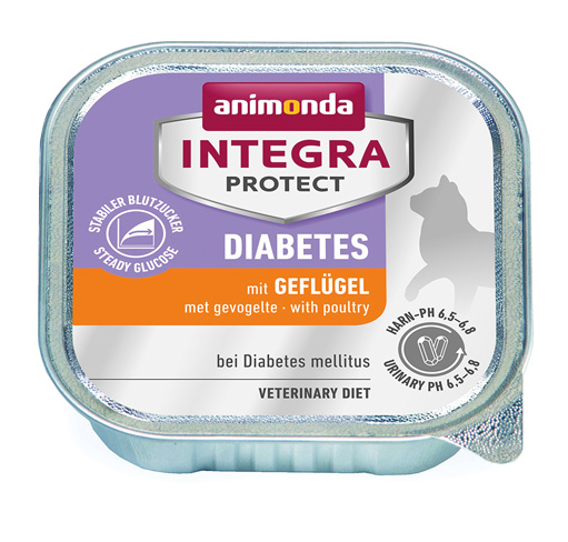 Animonda Integra - Protect Diabetes Geflügel - 16 x 100 g - 1