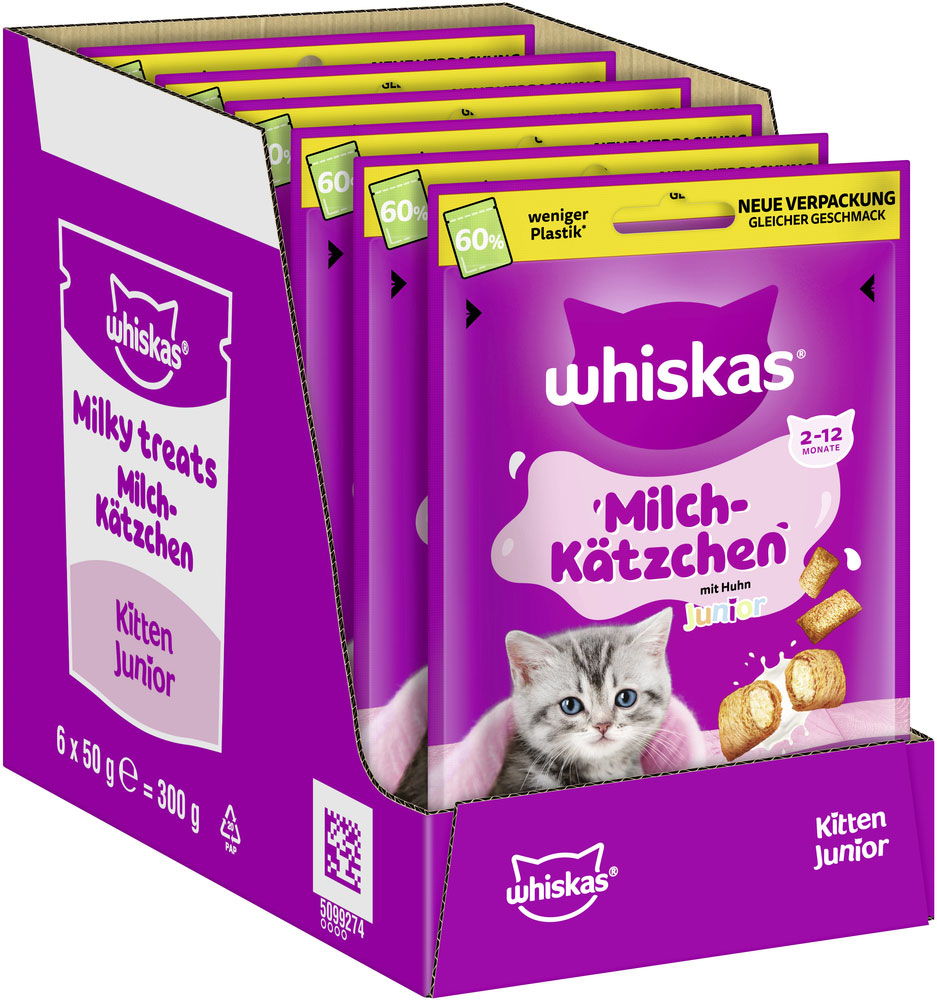 Whiskas - Milch-Kätzchen - 1 x 50g - 2