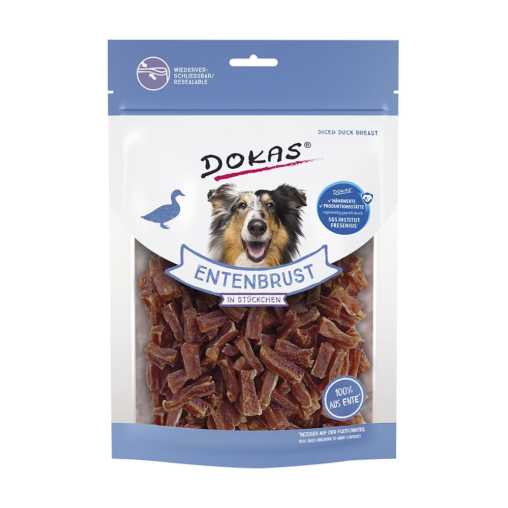 Dokas - Entenbrust in Stücken - 9 x 200 g - 1
