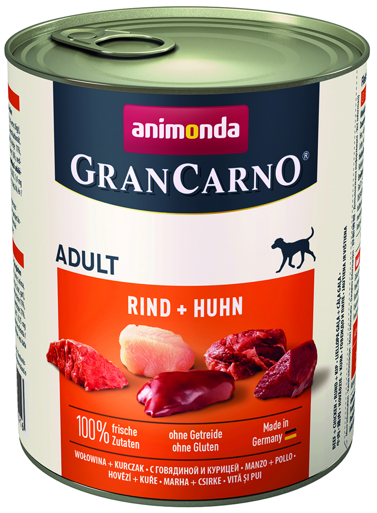 Animonda Gran Carno - Original Adult Rind + Huhn - 6 x 800 g - 1