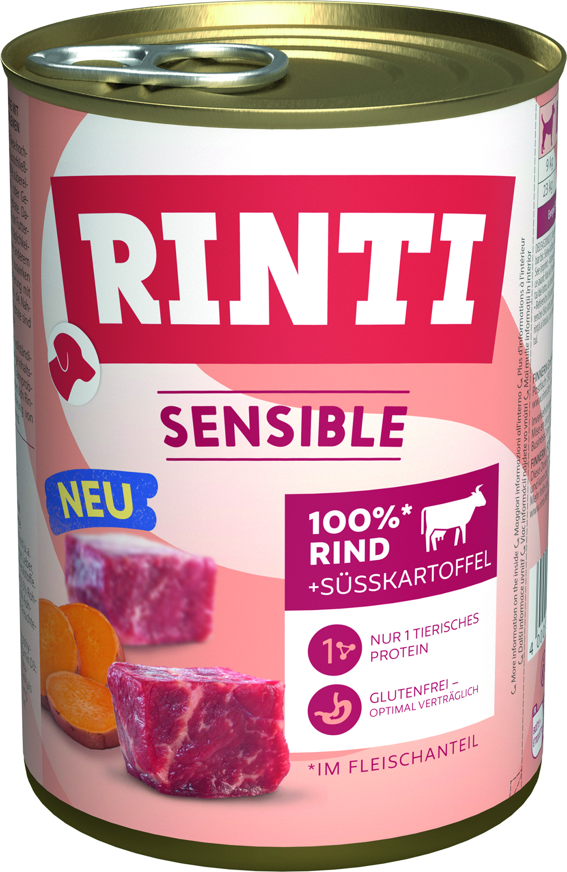 Sensible Rind & Süßkartoffel