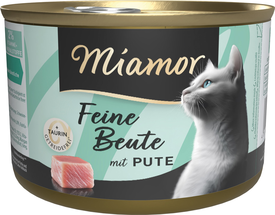 Miamor - Feine Beute Pute - 12 x 185g - 1