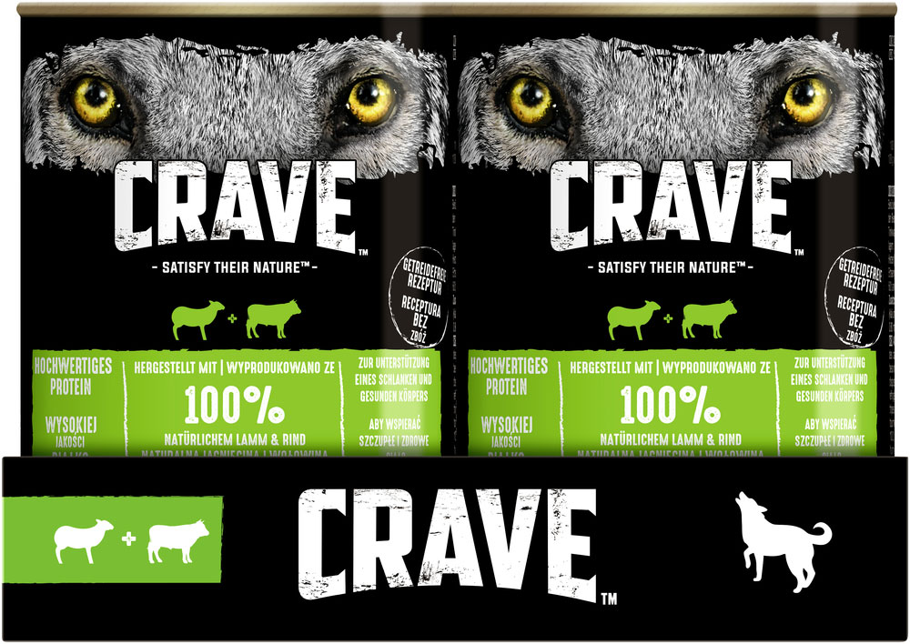 Crave - mit Lamm und Rind - 6 x 400g - 3