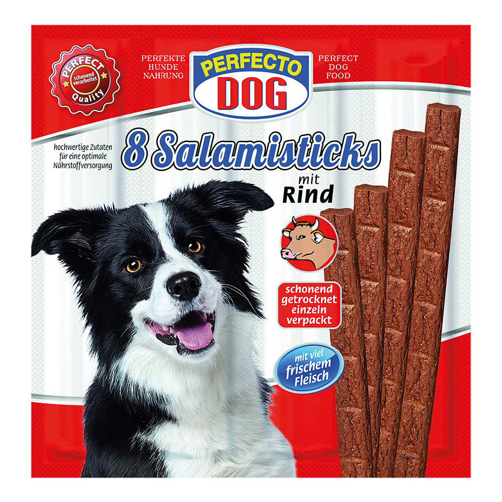 Salami mit Rind Hundesnacks