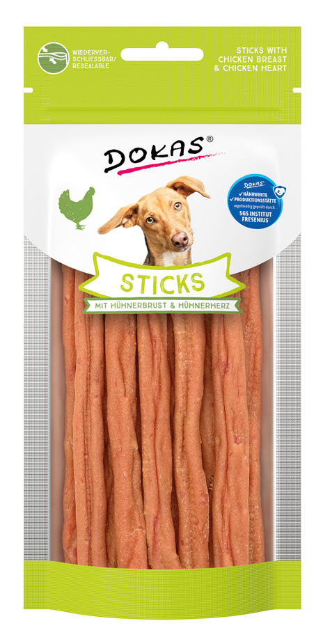 Sticks mit Hühnerbrust & Hühnerherz