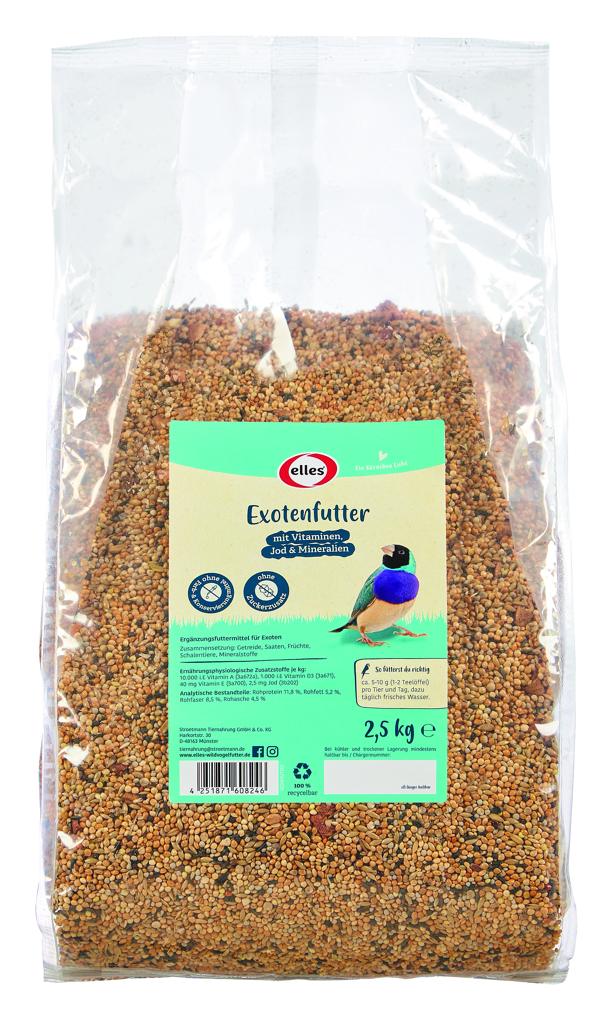 Exotenfutter 2,5kg
