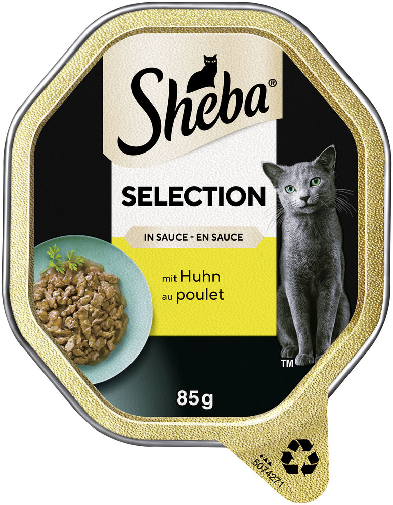 Selection Huhn in Sauce
