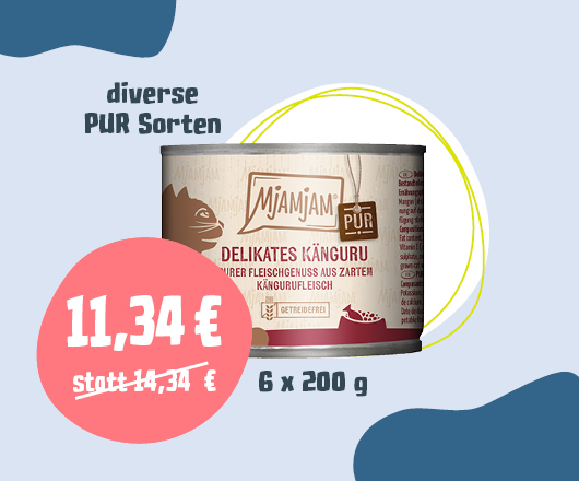 Purer Fleischgenuss für Miezen