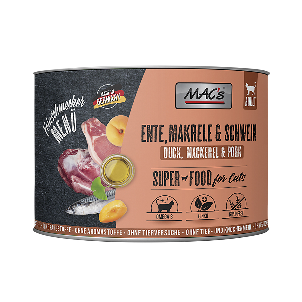 CAT Feinschmecker Ente & Makrele m. Schwein