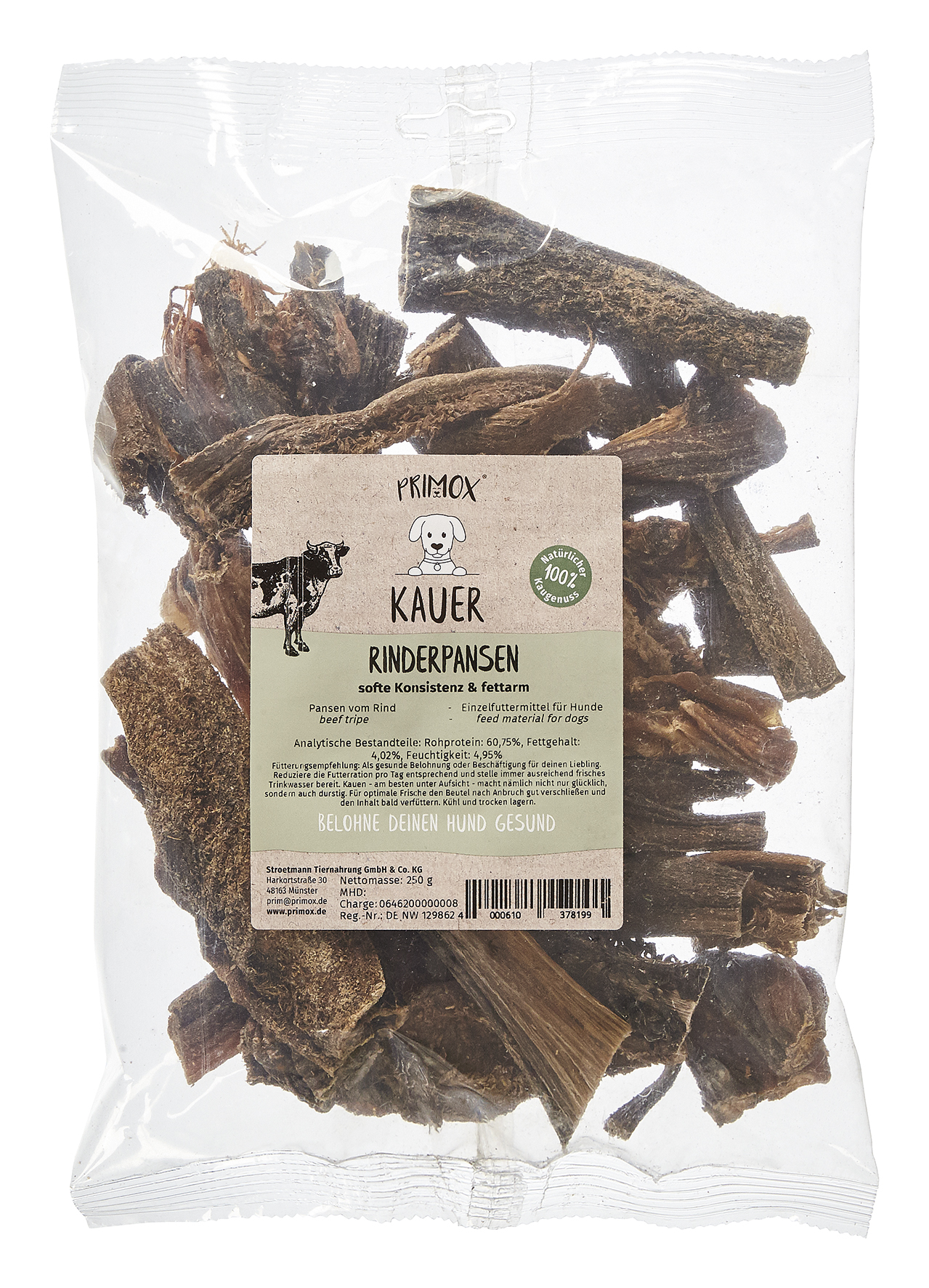 Rinderpansen 250g