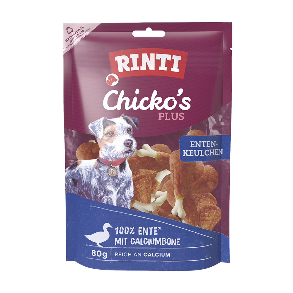 Rinti - Chicko Plus Entenkeulchen - 1 x 80 g - 1