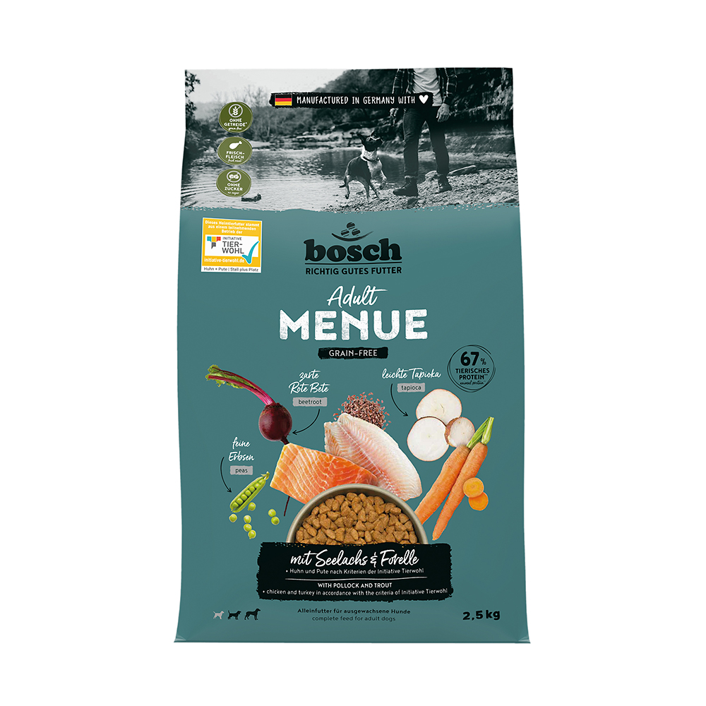 HPC MENUE Adult Seelachs, Huhn + Pute getreidefrei