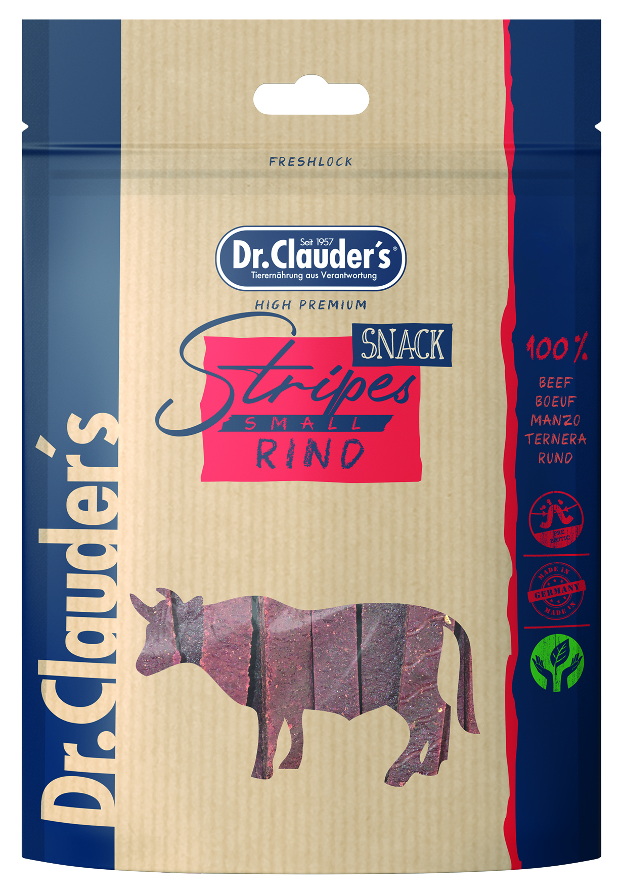 Rinderfleisch Stripes Small